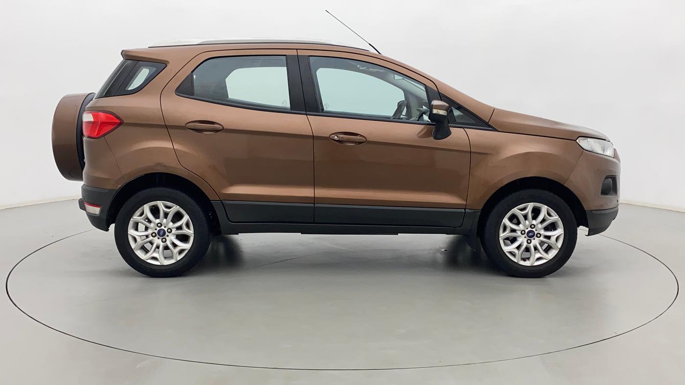 2017 Ford Ecosport TITANIUM 1.5L DIESEL, Diesel, Manual, 1,02,616 km, Right Side View