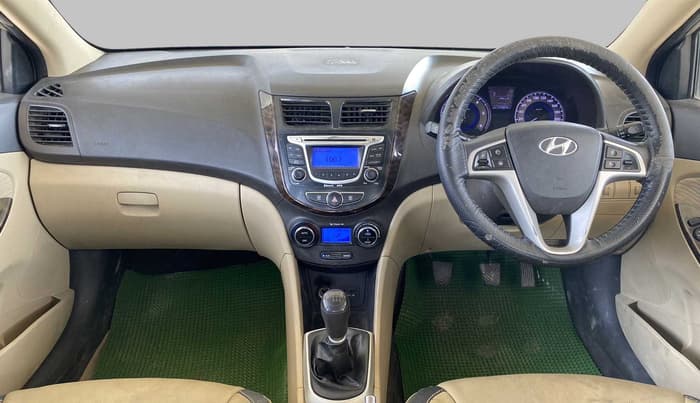 2013 Hyundai Verna FLUIDIC 1.6 CRDI SX, Diesel, Manual, 53,850 km, Dashboard