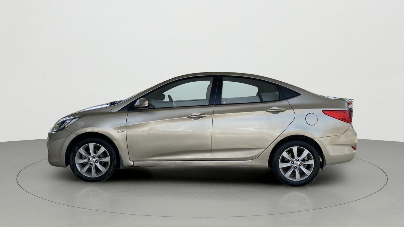 2013 Hyundai Verna FLUIDIC 1.6 CRDI SX, Diesel, Manual, 53,850 km, Left Side