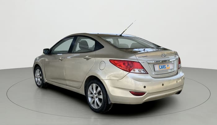 2013 Hyundai Verna FLUIDIC 1.6 CRDI SX, Diesel, Manual, 53,850 km, Left Back Diagonal
