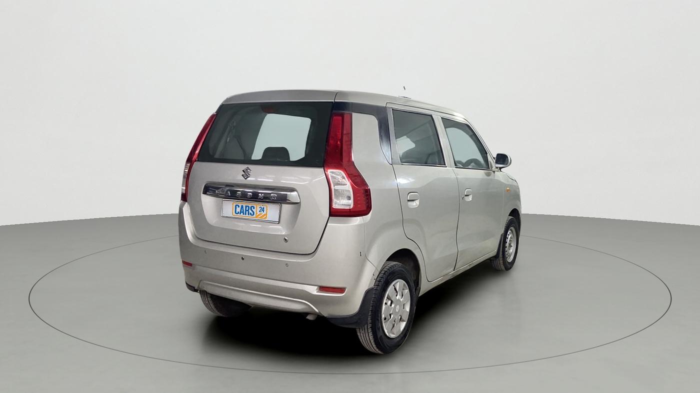 2020 Maruti New Wagon-R LXI 1.0, Petrol, Manual, 19,176 km, Right Back Diagonal