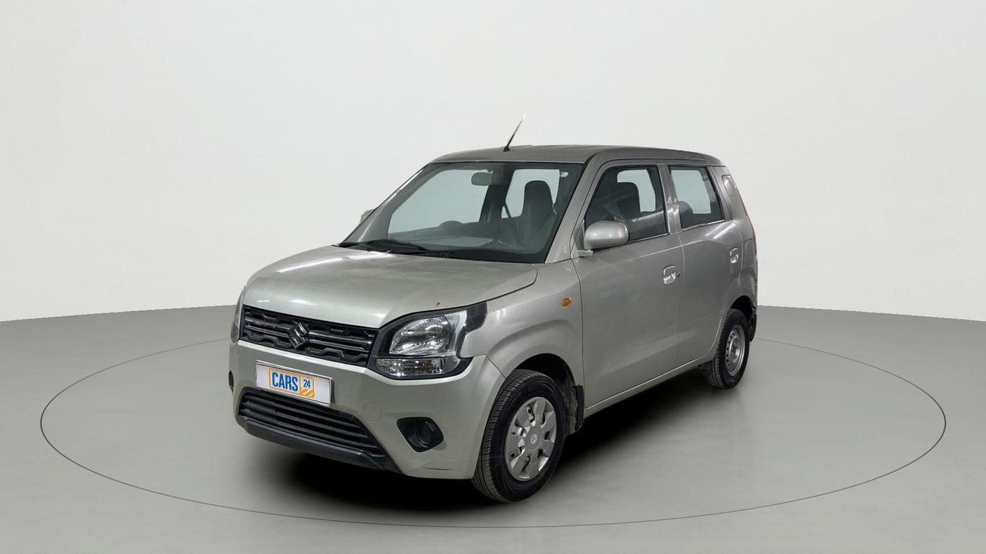 2020 Maruti New Wagon-R LXI 1.0, Petrol, Manual, 19,176 km, Left Front Diagonal