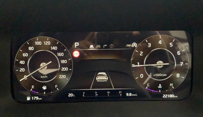 2024 KIA SONET GTX PLUS 1.0 TURBO PETROL DCT, Petrol, Automatic, 22,145 km, Odometer Image