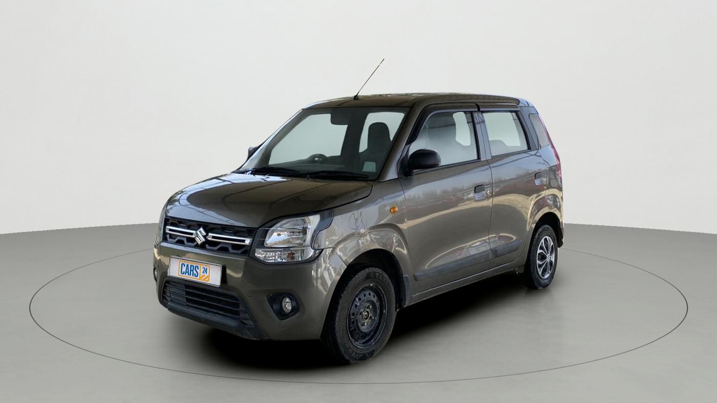 2021 Maruti New Wagon-R LXI CNG 1.0, CNG, Manual, 36,430 km, Left Front Diagonal