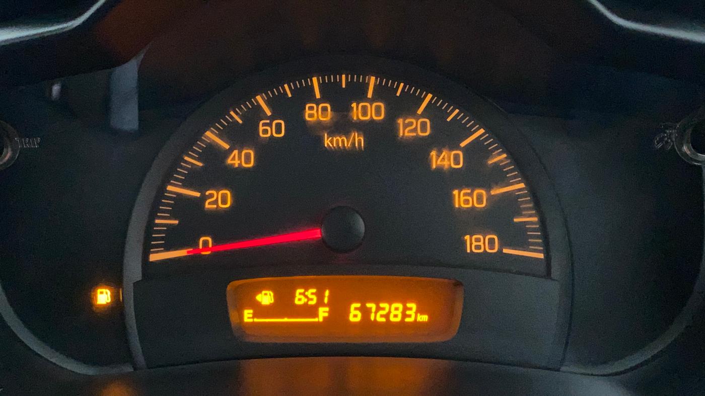 2014 Maruti Celerio VXI, Petrol, Manual, 67,282 km, Odometer Image