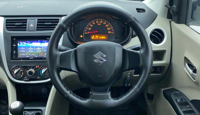 2014 Maruti Celerio VXI, Petrol, Manual, 67,282 km, Steering Wheel Close Up