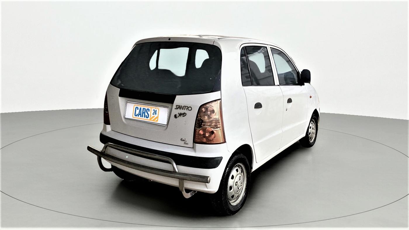 2011 Hyundai Santro Xing GL PLUS, Petrol, Manual, 94,852 km, Right Back Diagonal