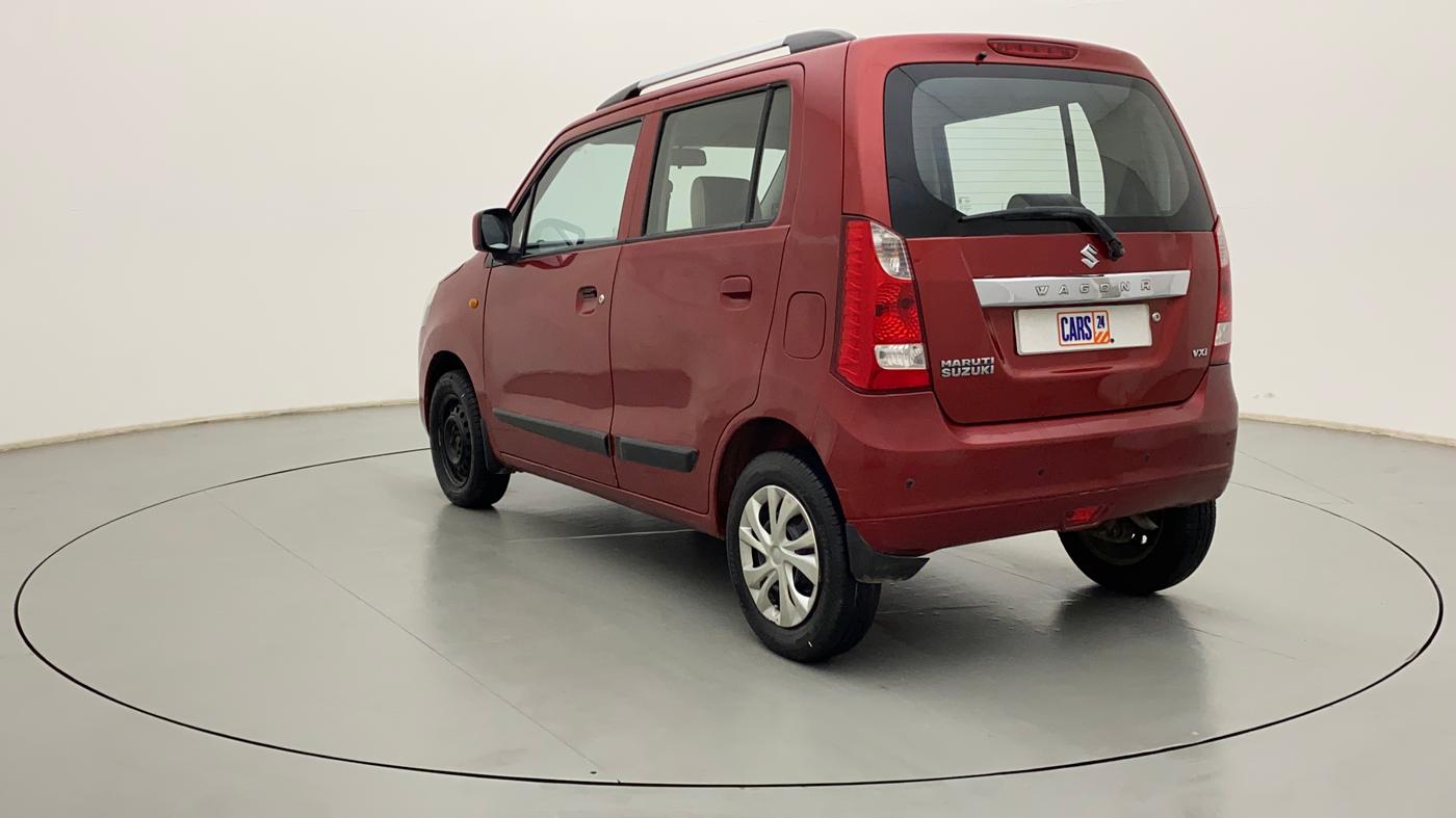 2015 Maruti Wagon R 1.0 VXI, Petrol, Manual, 73,805 km, Left Back Diagonal