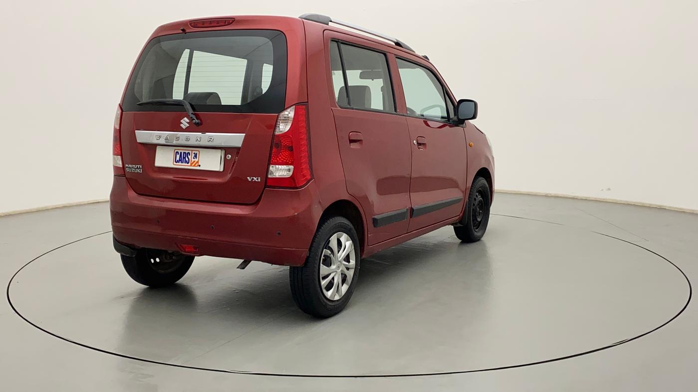 2015 Maruti Wagon R 1.0 VXI, Petrol, Manual, 73,805 km, Right Back Diagonal