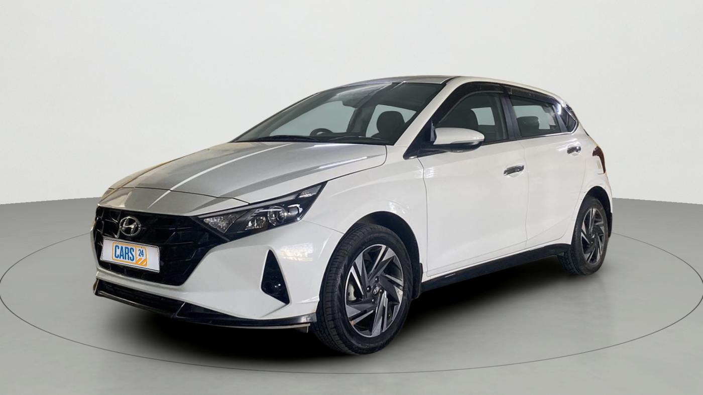 2021 Hyundai NEW I20 ASTA (O) 1.2 MT, Petrol, Manual, 16,455 km, Left Front Diagonal