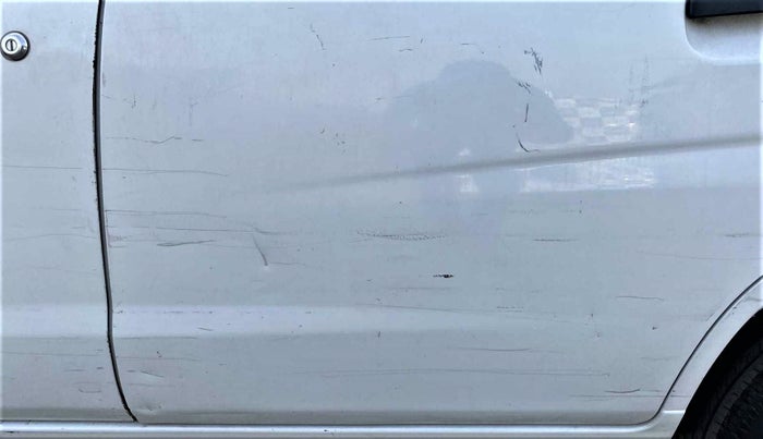 2012 Maruti Alto K10 LXI, Petrol, Manual, 96,133 km, Rear left door - Minor scratches