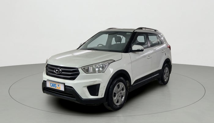 2017 Hyundai Creta E PLUS 1.6 PETROL, Petrol, Manual, 64,585 km, Left Front Diagonal
