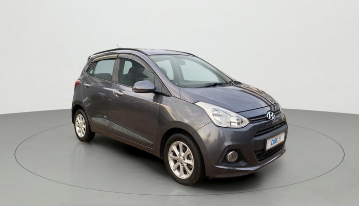 2015 Hyundai Grand i10 ASTA (O) 1.2 KAPPA VTVT, Petrol, Manual, 62,252 km, Right Front Diagonal
