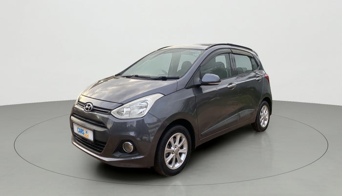 2015 Hyundai Grand i10 ASTA (O) 1.2 KAPPA VTVT, Petrol, Manual, 62,252 km, Left Front Diagonal