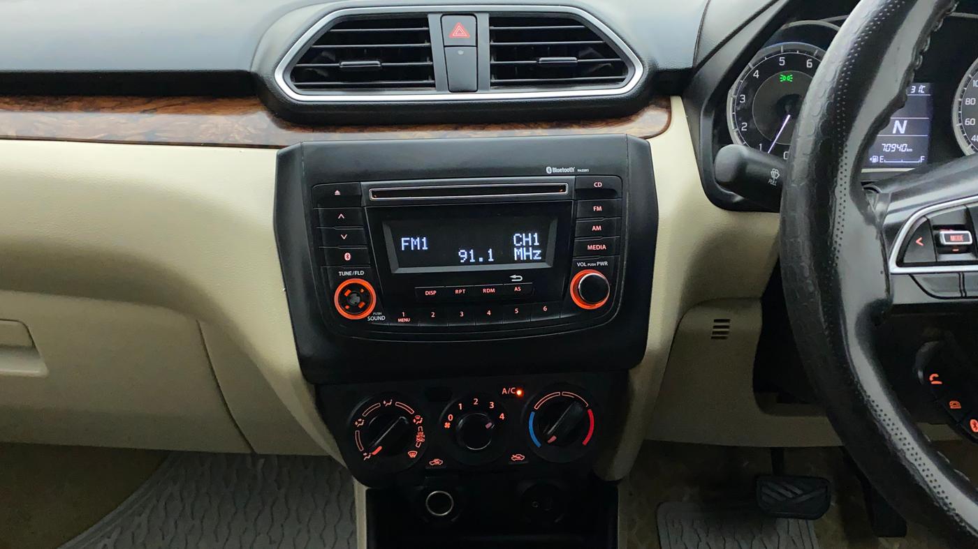 2018 Maruti Dzire VXI, Petrol, Manual, 71,165 km, Air Conditioner
