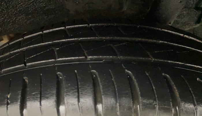 2023 Renault Kwid CLIMBER AMT 1.0, Petrol, Automatic, 24,549 km, Left Rear Tyre Tread