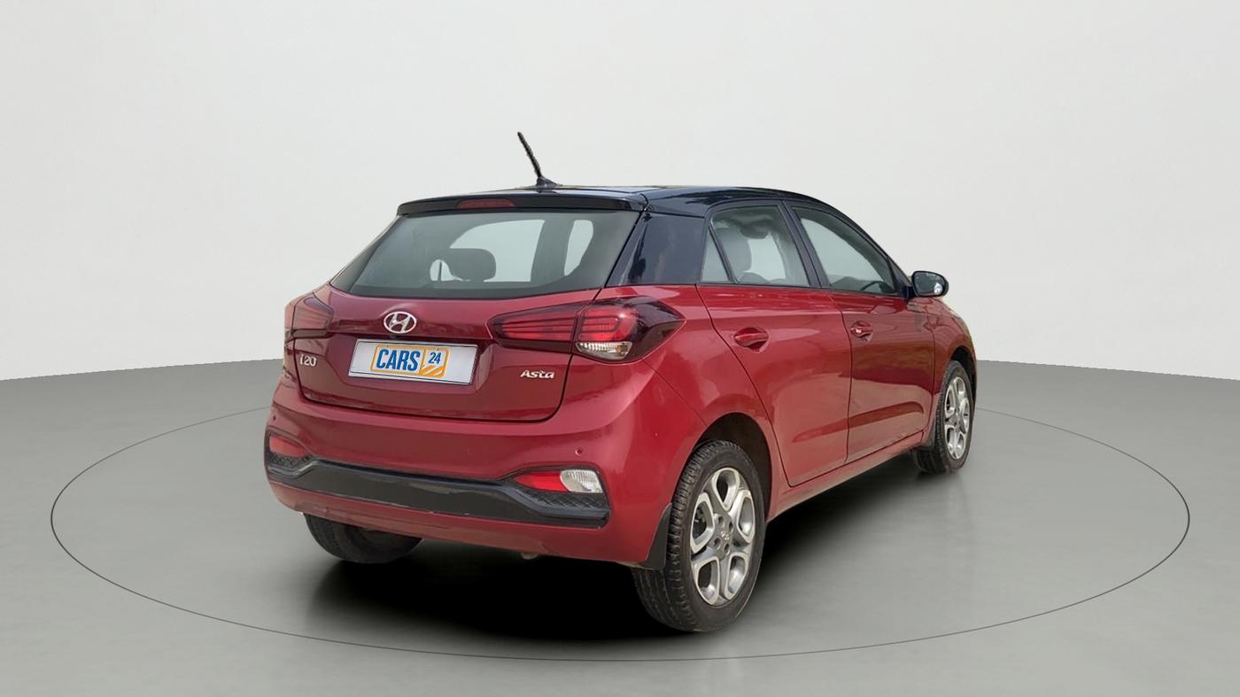 2018 Hyundai Elite i20 ASTA 1.4 CRDI DUAL TONE, Diesel, Manual, 36,593 km, Right Back Diagonal
