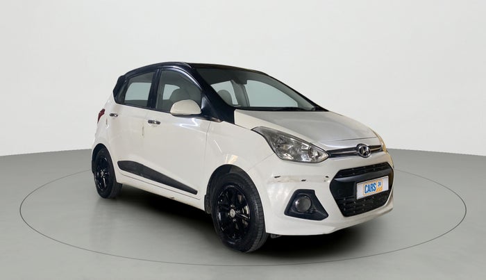 2015 Hyundai Grand i10 ASTA 1.2 KAPPA VTVT, Petrol, Manual, 75,415 km, Right Front Diagonal