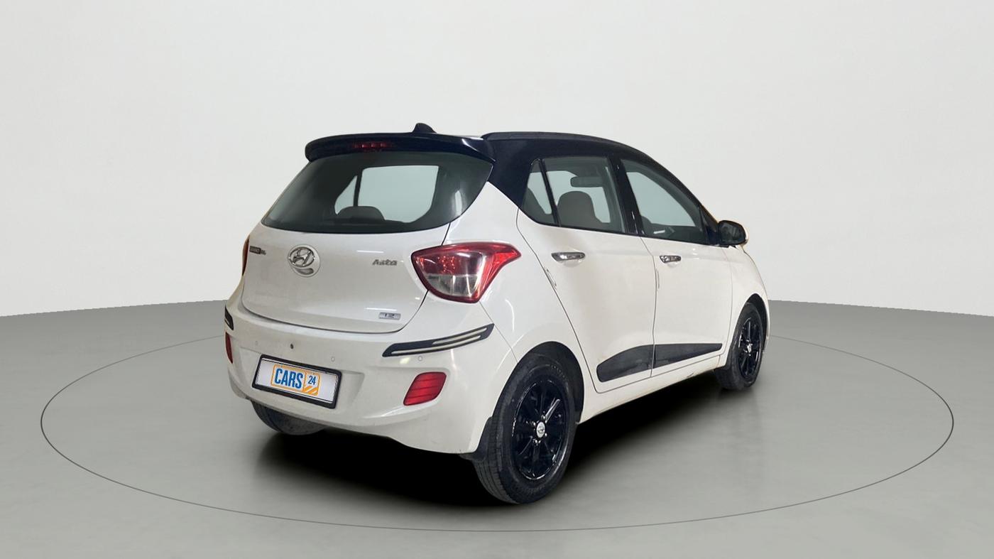 2015 Hyundai Grand i10 ASTA 1.2 KAPPA VTVT, Petrol, Manual, 75,415 km, Right Back Diagonal
