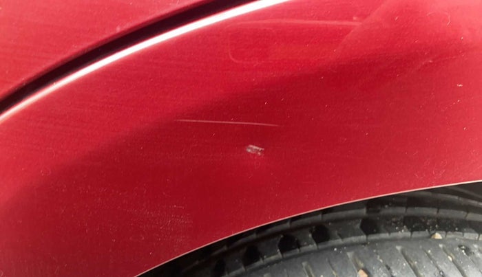 2020 Ford New Figo TITANIUM 1.2 PETROL MT, Petrol, Manual, 18,705 km, Left quarter panel - Slightly dented