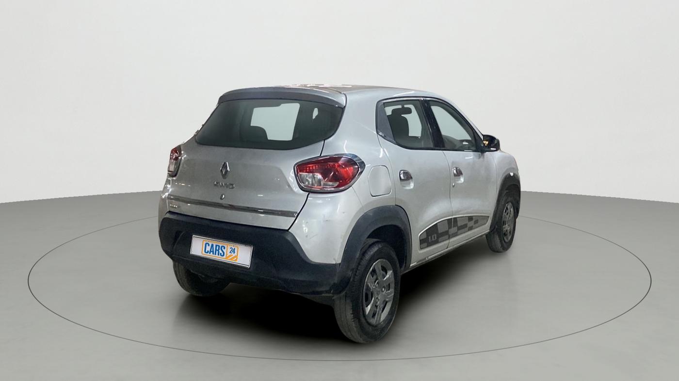 2017 Renault Kwid RXT 1.0, Petrol, Manual, 73,042 km, Right Back Diagonal