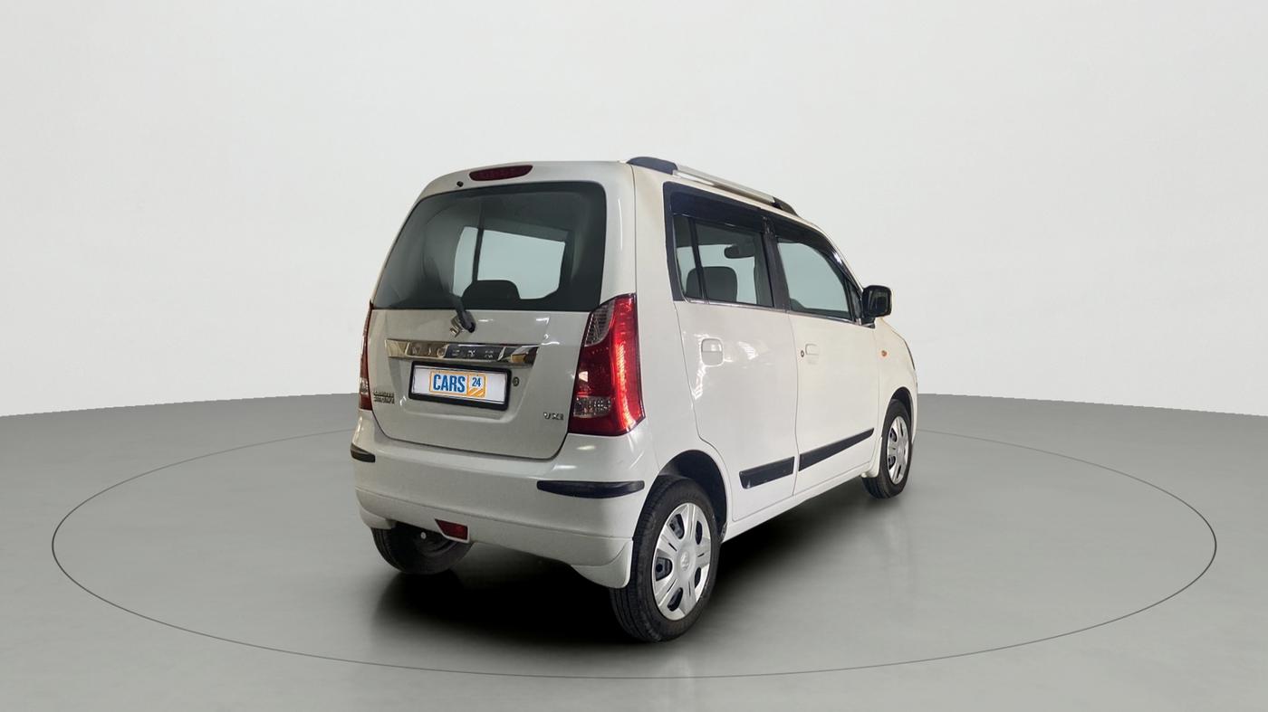 2015 Maruti Wagon R 1.0 VXI, Petrol, Manual, 57,441 km, Right Back Diagonal