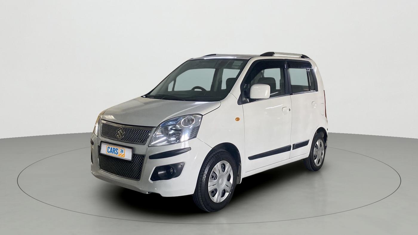 2015 Maruti Wagon R 1.0 VXI, Petrol, Manual, 57,441 km, Left Front Diagonal