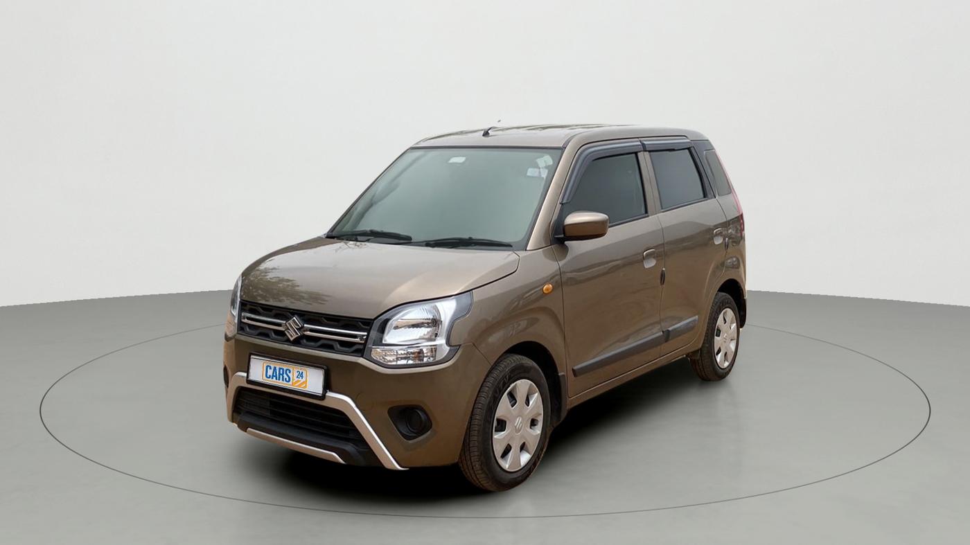 2022 Maruti New Wagon-R VXI CNG 1.0, CNG, Manual, 9,584 km, Left Front Diagonal