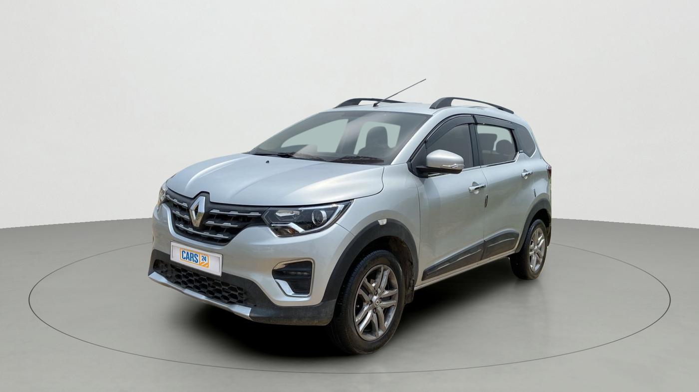 2020 Renault TRIBER RXZ AMT, Petrol, Automatic, 21,801 km, Left Front Diagonal