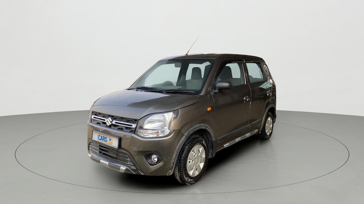 2021 Maruti New Wagon-R LXI CNG (O) 1.0, CNG, Manual, 36,892 km, Left Front Diagonal
