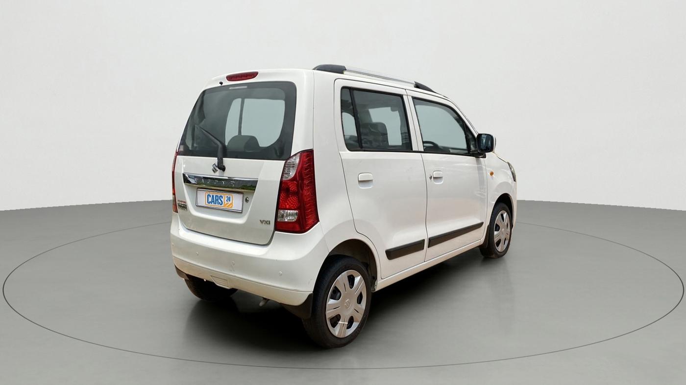 2018 Maruti Wagon R 1.0 VXI, Petrol, Manual, 30,817 km, Right Back Diagonal