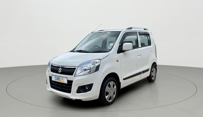 2018 Maruti Wagon R 1.0 VXI AMT, Petrol, Automatic, 37,937 km, Left Front Diagonal