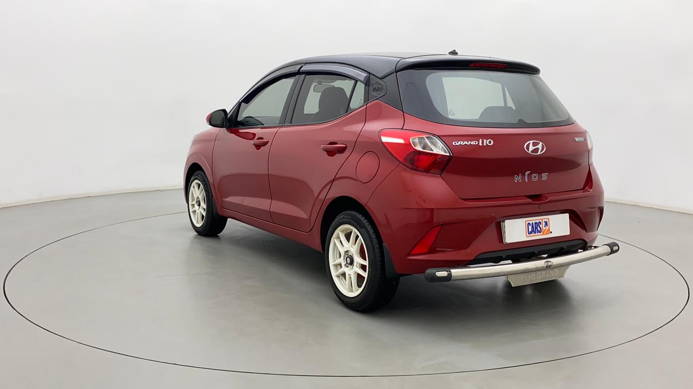 2020 Hyundai GRAND I10 NIOS MAGNA CORPORATE EDITION AMT 1.2 KAPPA VTVT, Petrol, Automatic, 7,715 km, Left Back Diagonal
