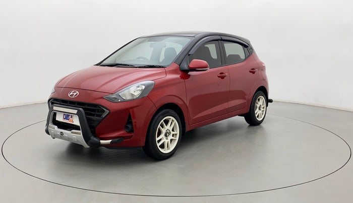 2020 Hyundai GRAND I10 NIOS MAGNA CORPORATE EDITION AMT 1.2 KAPPA VTVT, Petrol, Automatic, 7,715 km, Left Front Diagonal
