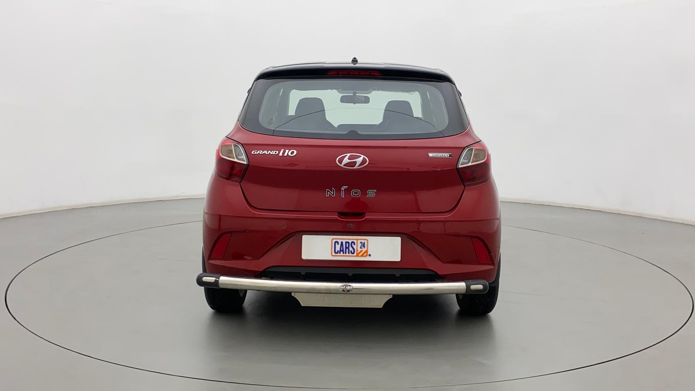 2020 Hyundai GRAND I10 NIOS MAGNA CORPORATE EDITION AMT 1.2 KAPPA VTVT, Petrol, Automatic, 7,715 km, Back/Rear