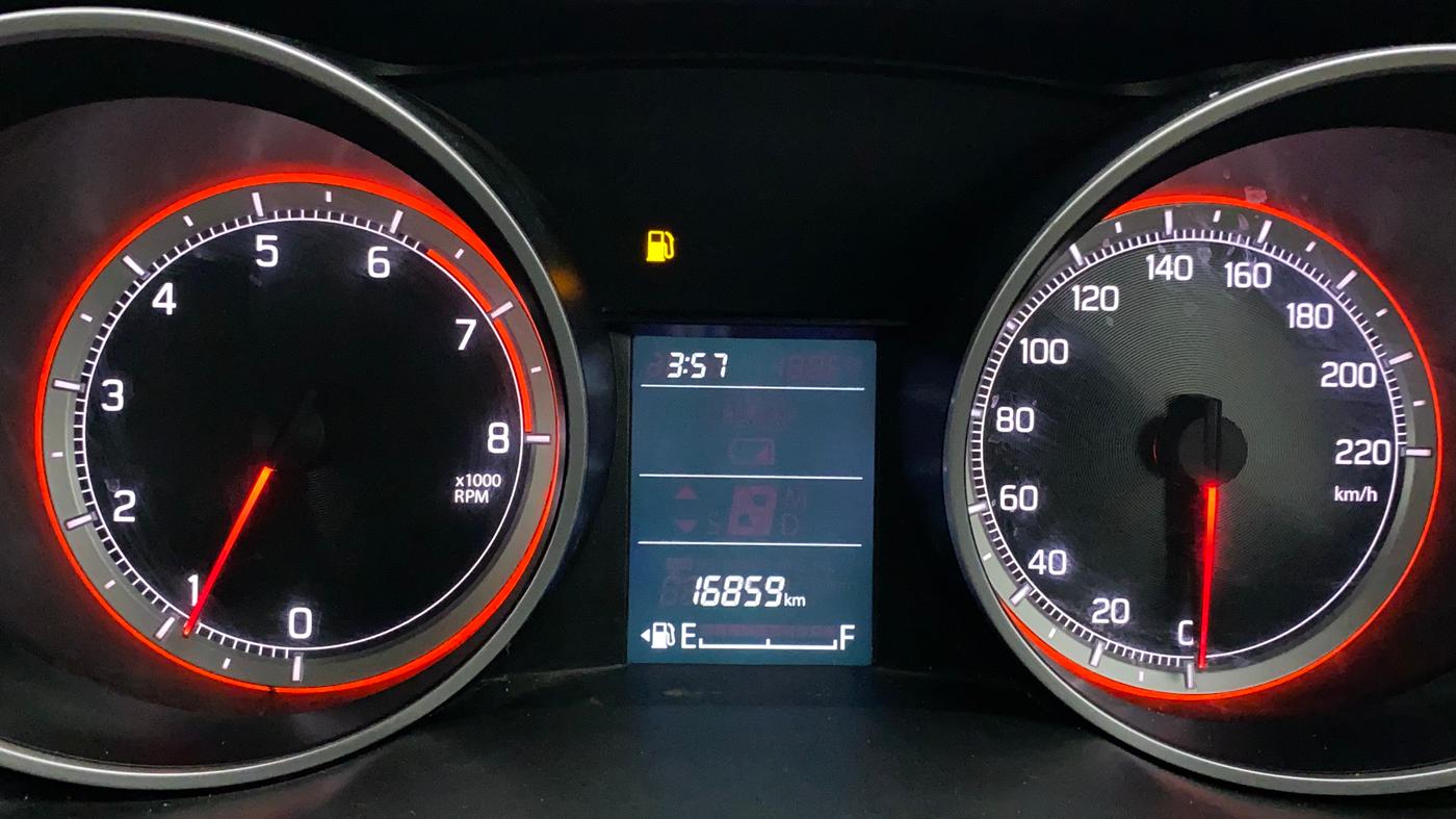 2020 Maruti Swift VXI, Petrol, Manual, 16,859 km, Odometer Image
