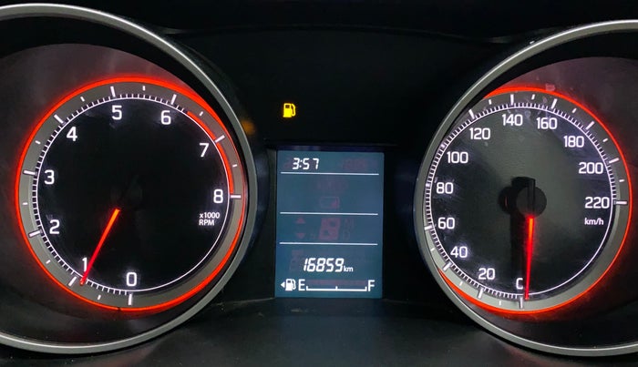 2020 Maruti Swift VXI, Petrol, Manual, 16,859 km, Odometer Image