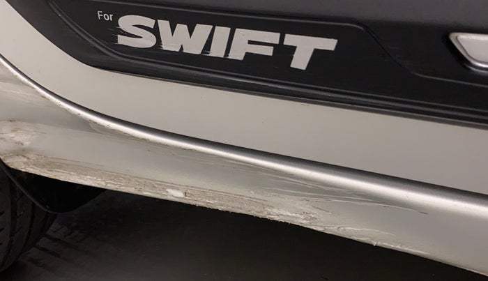 2020 Maruti Swift VXI, Petrol, Manual, 16,859 km, Right running board - Slightly dented