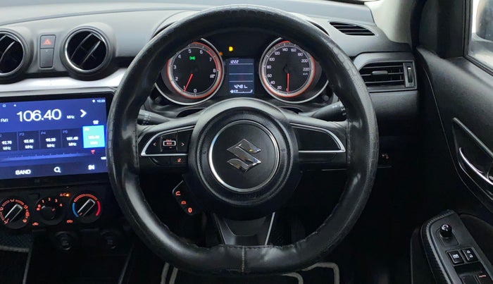2021 Maruti Swift VXI, Petrol, Manual, 42,481 km, Steering Wheel Close Up