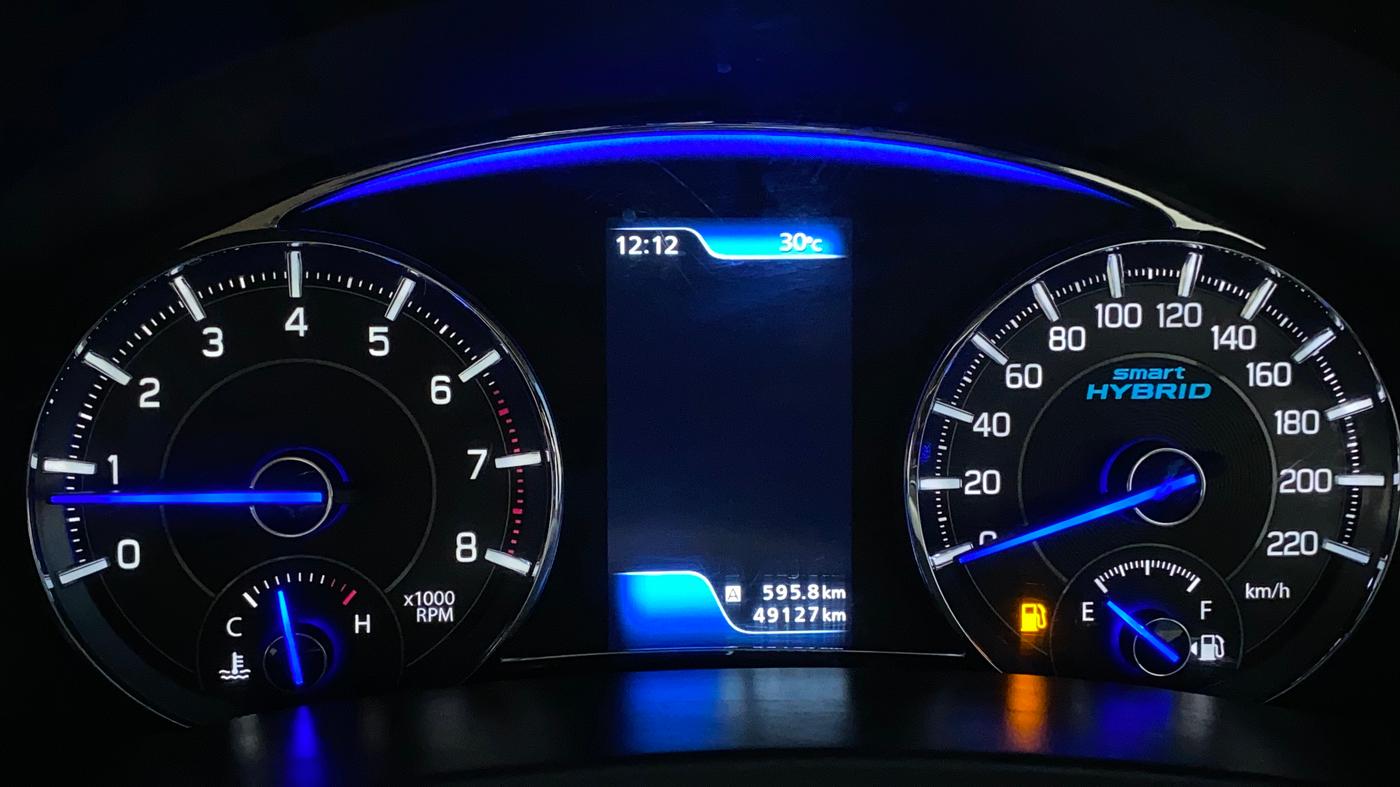 2019 Maruti Ciaz ALPHA 1.5 SHVS PETROL, Petrol, Manual, 49,126 km, Odometer Image