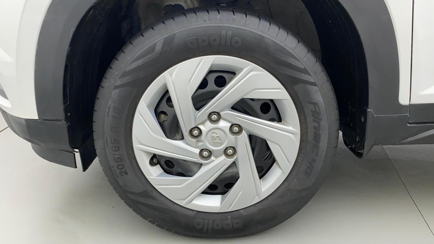 2021 Hyundai Creta E 1.5 PETROL, Petrol, Manual, 14,132 km, Left Front Wheel