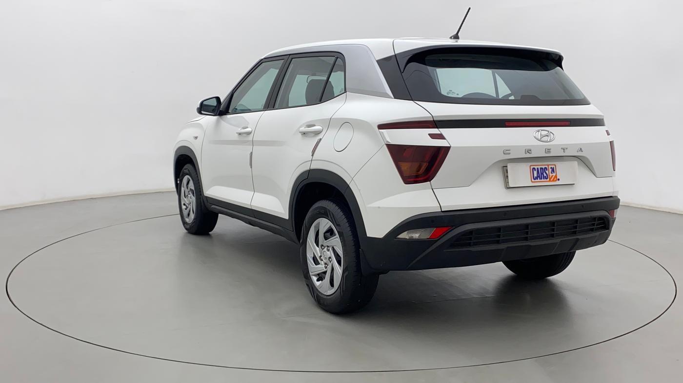 2021 Hyundai Creta E 1.5 PETROL, Petrol, Manual, 14,132 km, Left Back Diagonal