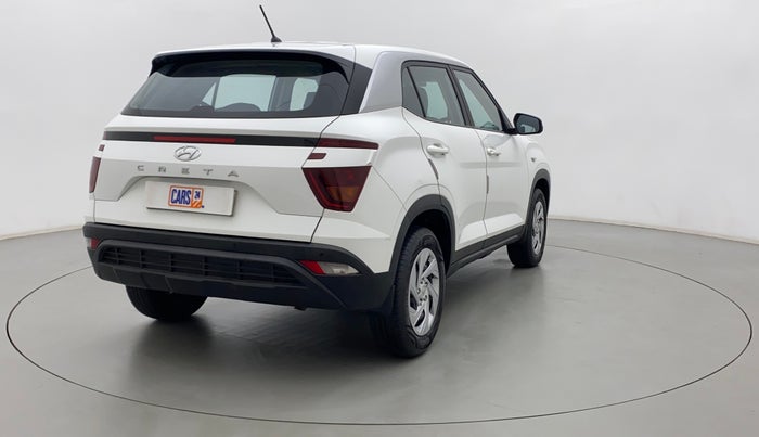 2021 Hyundai Creta E 1.5 PETROL, Petrol, Manual, 14,132 km, Right Back Diagonal