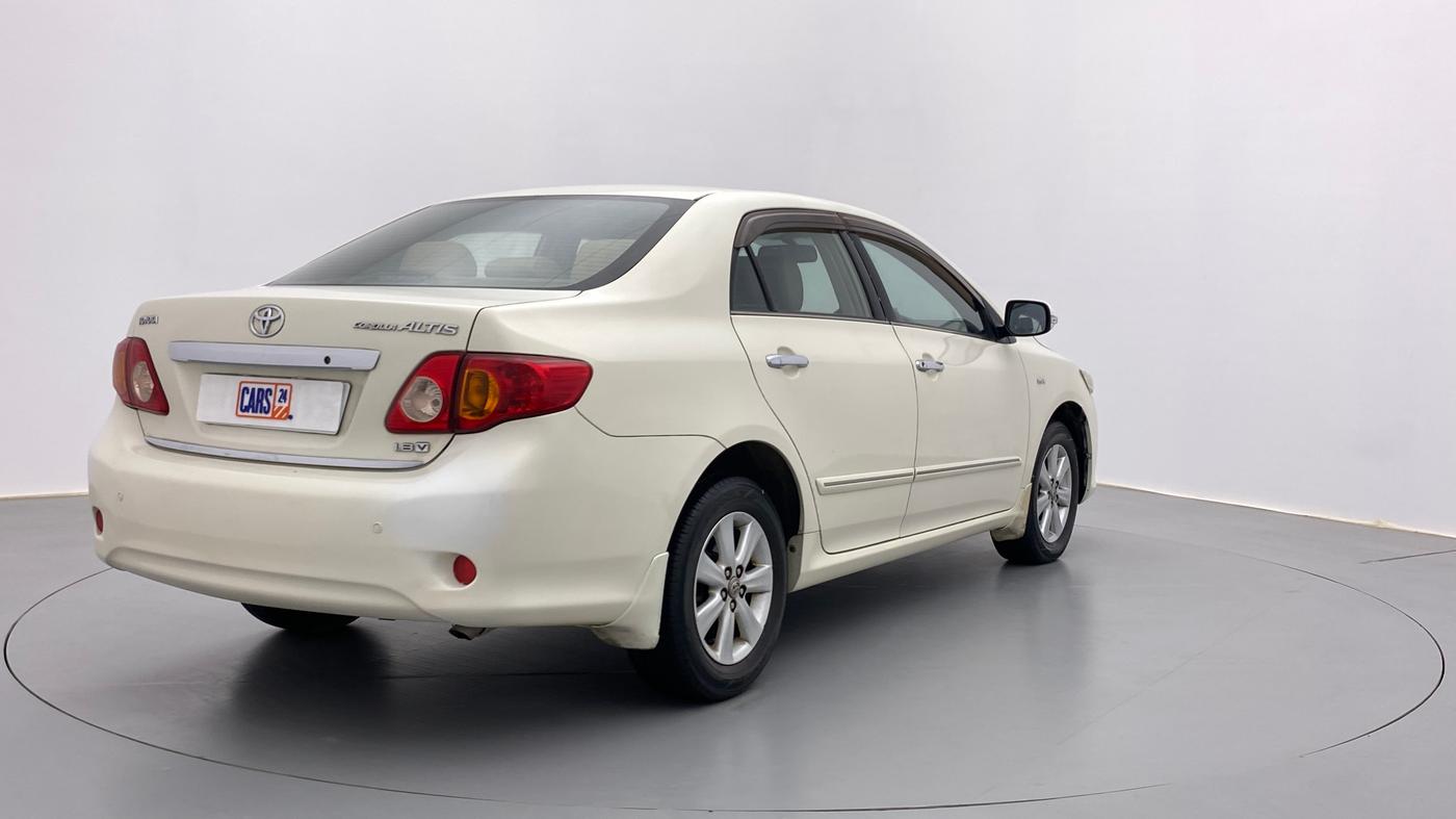 2009 Toyota Corolla Altis VL AT, Petrol, Automatic, 96,029 km, Right Back Diagonal