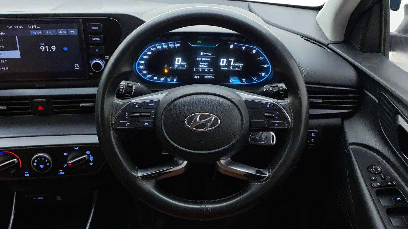 2021 Hyundai NEW I20 SPORTZ 1.2 MT, Petrol, Manual, 74,166 km, Steering Wheel Close Up