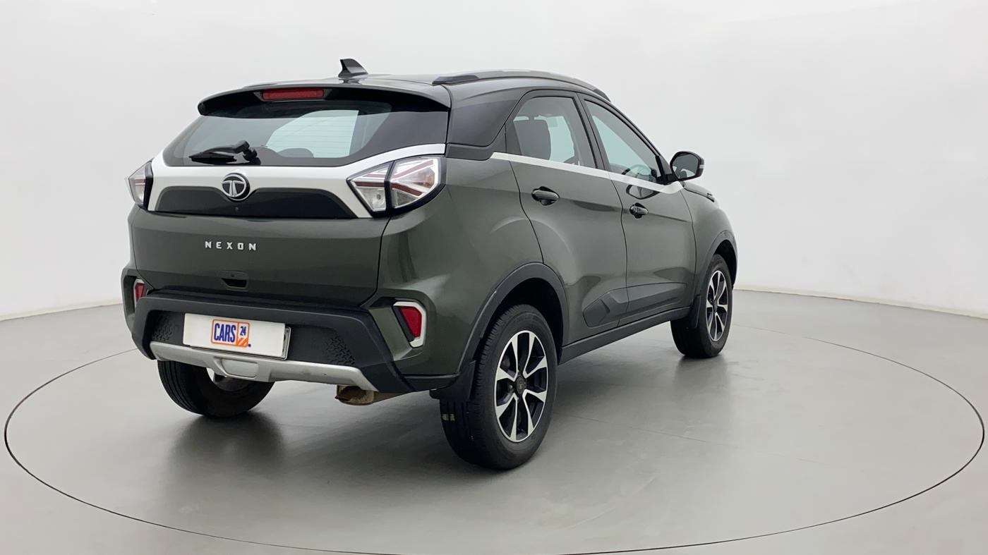 2020 Tata NEXON XZA PLUS PETROL, Petrol, Automatic, 43,057 km, Right Back Diagonal