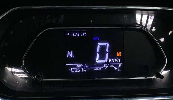 2020 Tata NEXON XZA PLUS PETROL, Petrol, Automatic, 43,057 km, Odometer Image