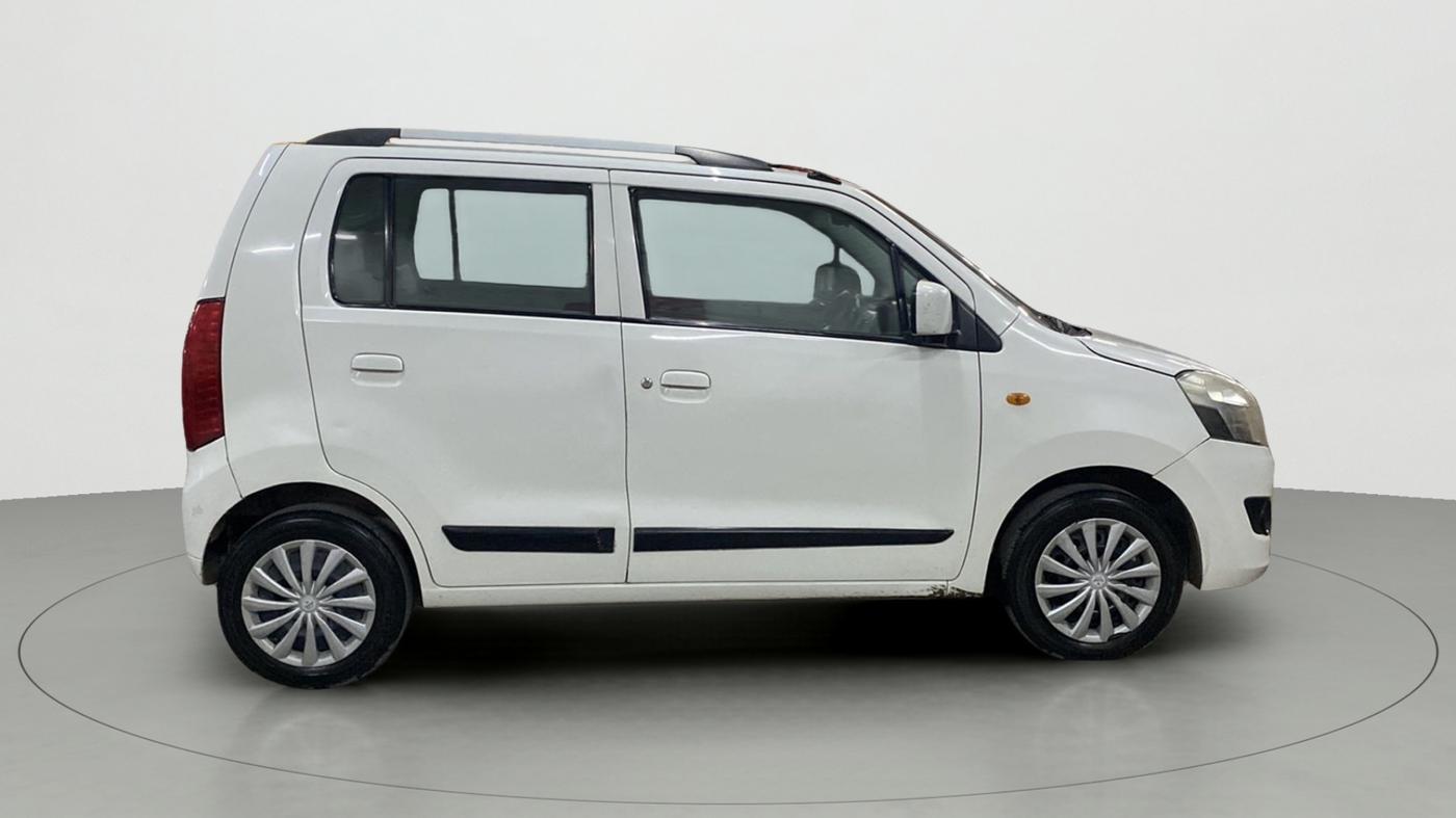 2014 Maruti Wagon R 1.0 VXI, Petrol, Manual, 82,015 km, Right Side View