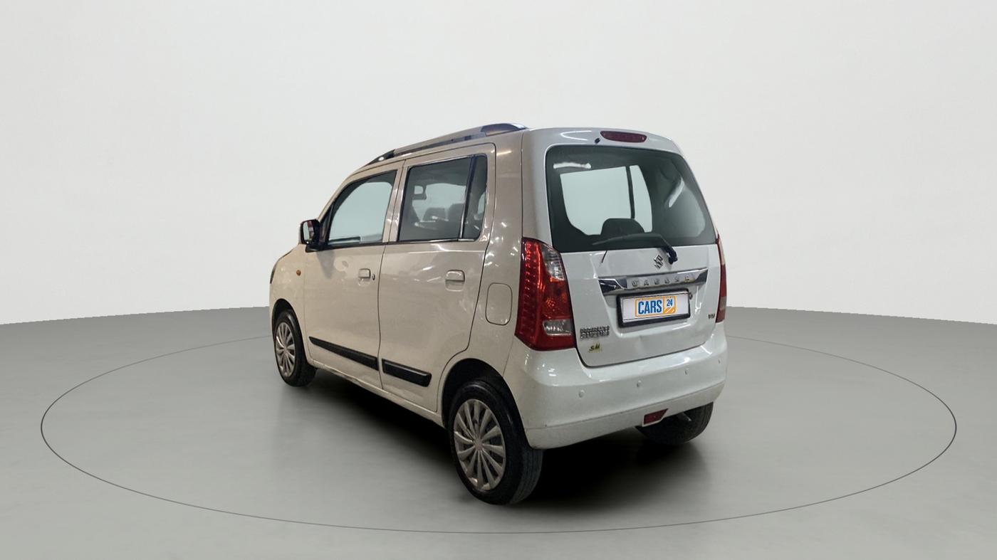 2014 Maruti Wagon R 1.0 VXI, Petrol, Manual, 82,015 km, Left Back Diagonal
