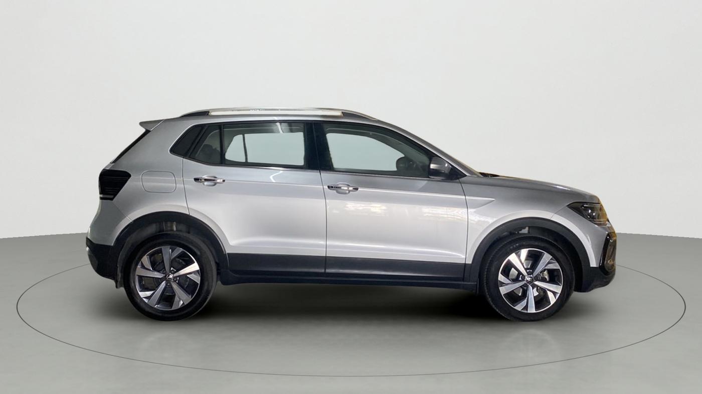 2022 Volkswagen TAIGUN TOPLINE 1.0 TSI AT, Petrol, Automatic, 4,064 km, Right Side